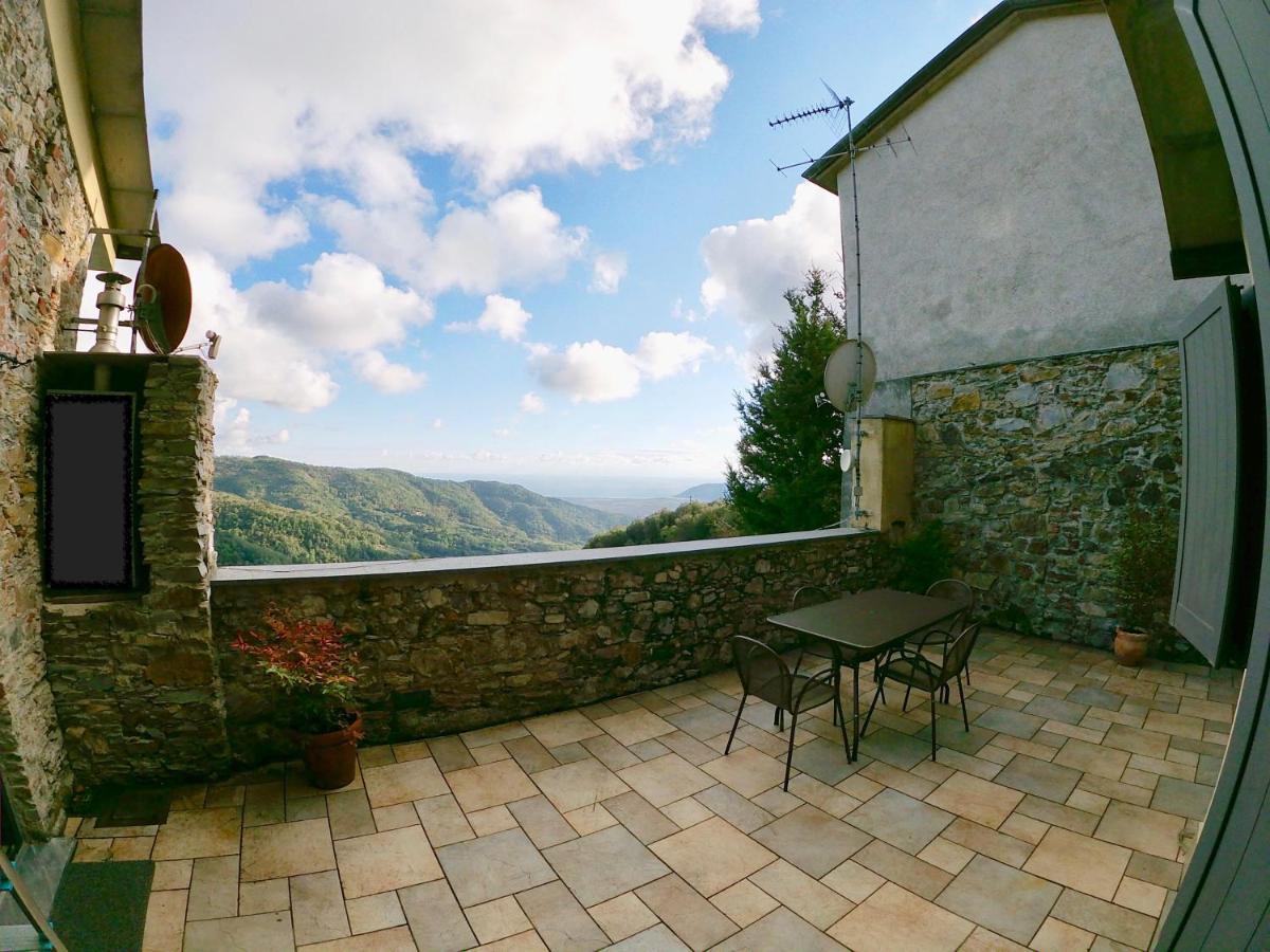 Papiriana La Casa Del Borgo_ Breathtaking Sea Wiew Fosdinovo Eksteriør billede